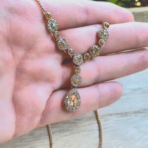This Napier necklace features a delicate and elegant design